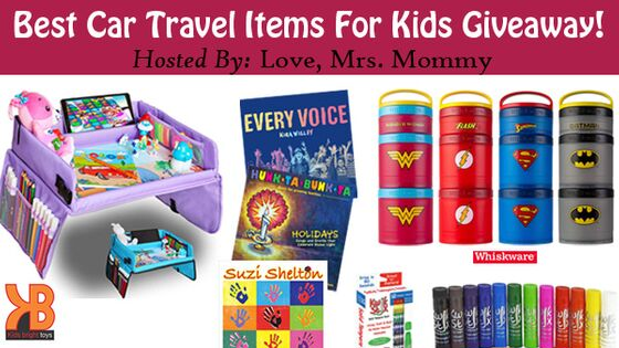 Car Travel Items For Kids