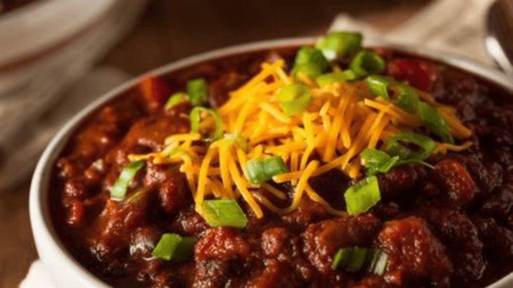 Homemade Chili Recipe