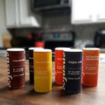 Row Of Spices On Counter