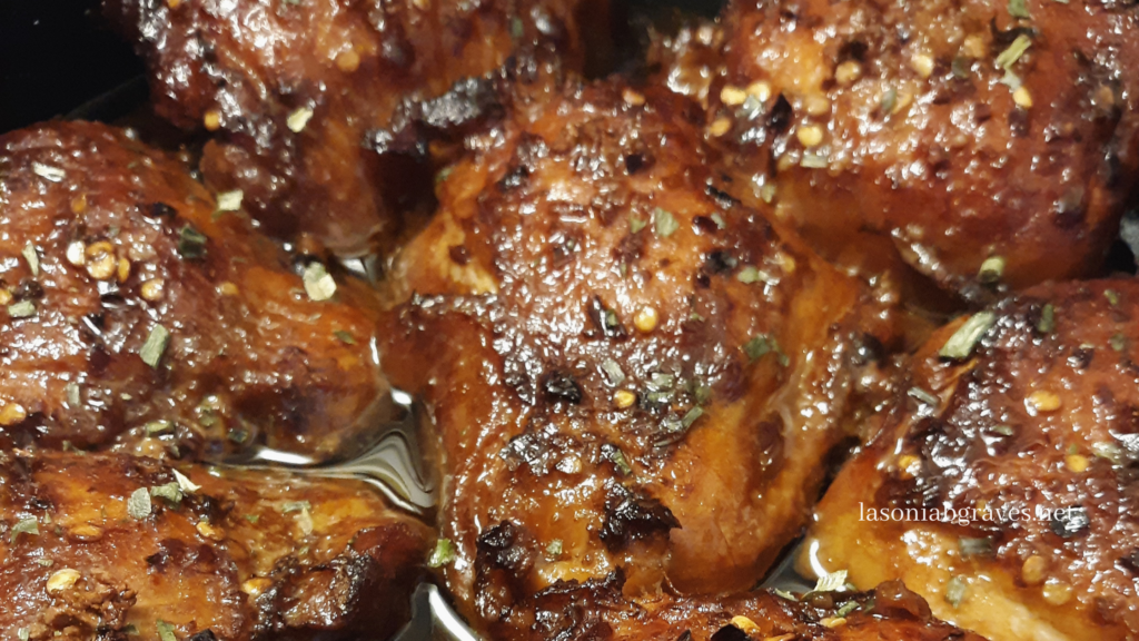 Honey Soy Chicken Thighs