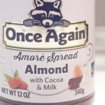 Once Again Amore Almond Spread Jar On Counter