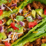 Turkey Tacos In Lettuce Wraps