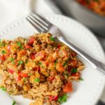 skillet-ground-beef-and-rice