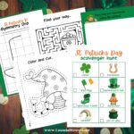 Free Printable St. Patrick’s Day Activity Pack For Kids